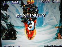une photo d'Ã©cran de Metal Slug 4 sur SNK Neo Geo